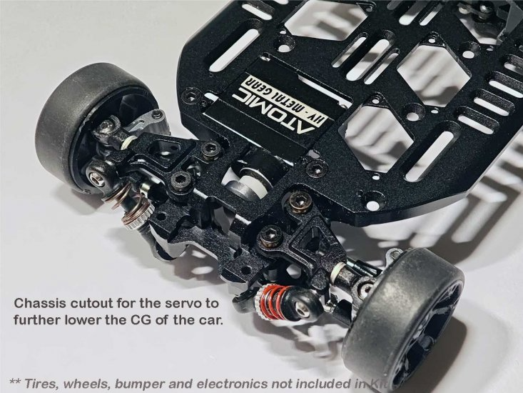 Atomic MRX Ultra Linkless 2WD Competition Chassis Kit