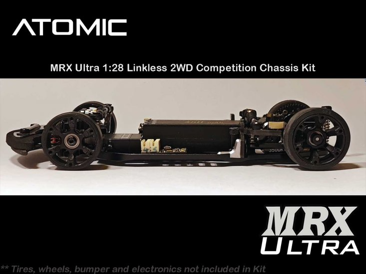 Atomic MRX Ultra Linkless 2WD Competition Chassis Kit