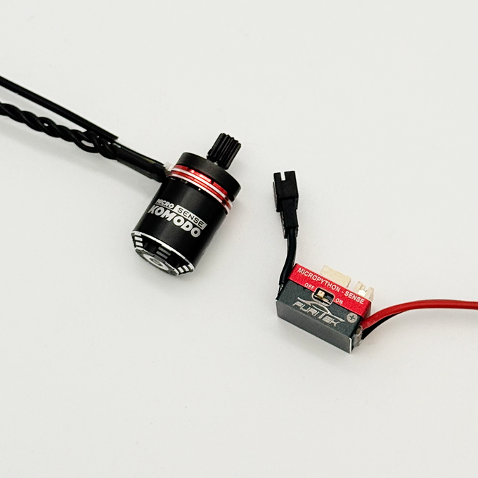 Furitek MicroModo SENSORED 2026 Brushless Outrunner Power System For TRX-4M