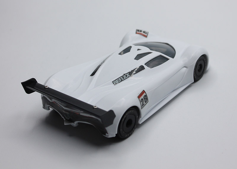 Reflex Racing MF-1 ABS Plastic Body Set (Light Gray)