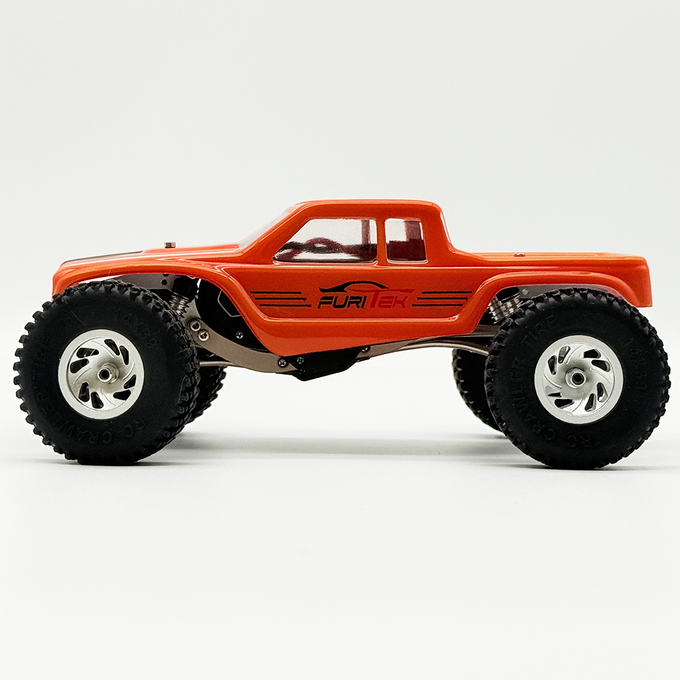 Furitek MANTIS LCG Competition Chassis Kit with Orange Comp Body for SCX30
