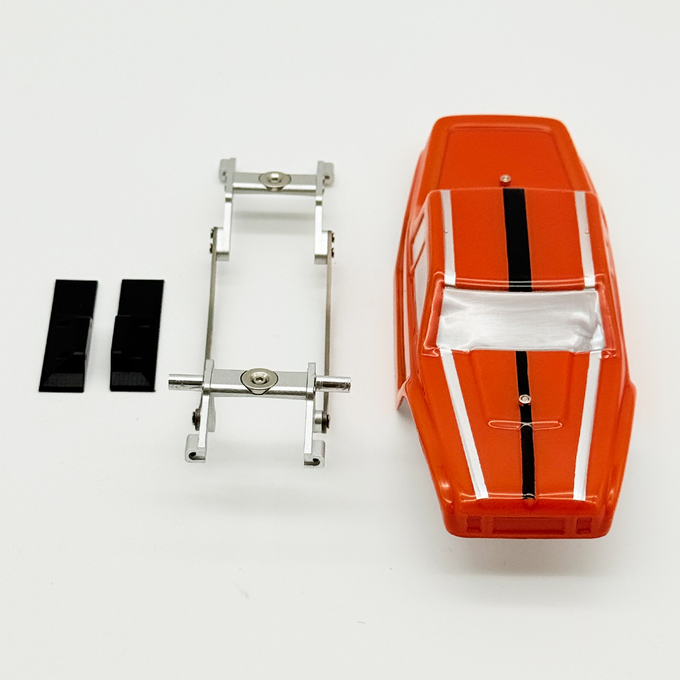 Furitek MANTIS LCG Competition Chassis Kit with Orange Comp Body for SCX30