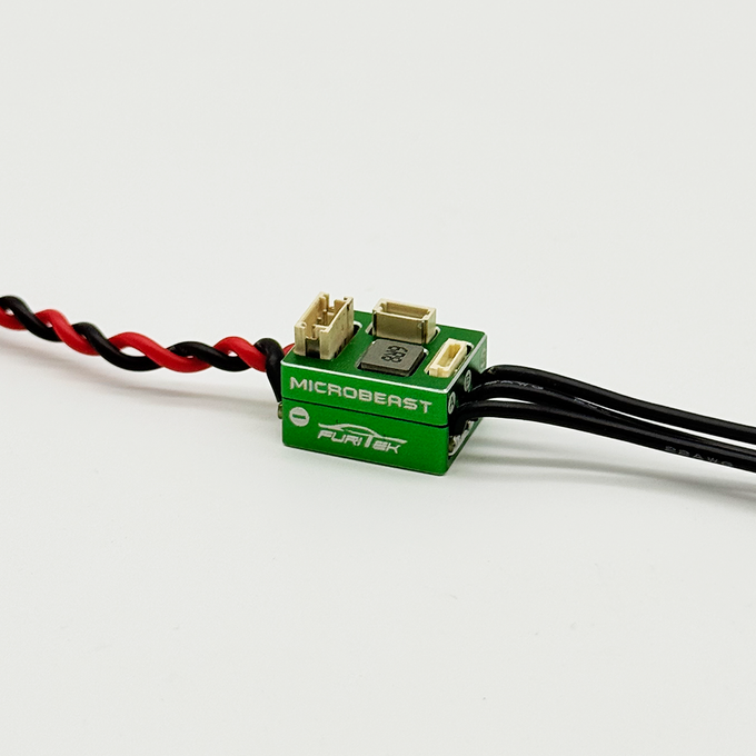 FURITEK MICROBEAST 2S LiPo 25A/50A Brushless ESC with WIFI Module for 1/24 & 1/28 Drift/Race Cars - Sensored/Sensorless