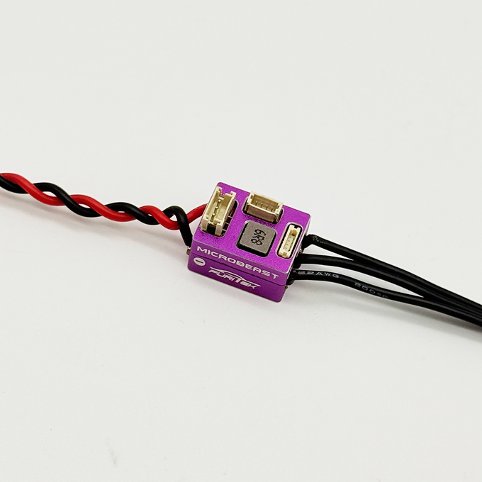 FURITEK MICROBEAST 2S LiPo 25A/50A Brushless ESC with WIFI Module for 1/24 & 1/28 Drift/Race Cars - Sensored/Sensorless
