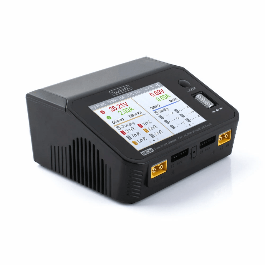 ToolkitRC M6DAC AC/DC Dual Channel Smart Charger - HeliDirect