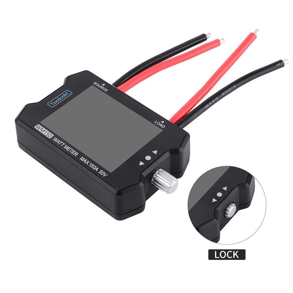 ToolkitRC WM150 Advanced Watt & Power Meter - HeliDirect