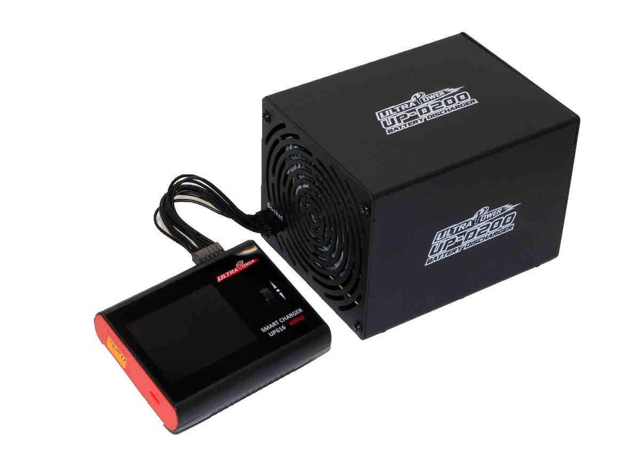 Ultra Power UP-D200 200W 15A External Discharger For UP616 Charger - HeliDirect