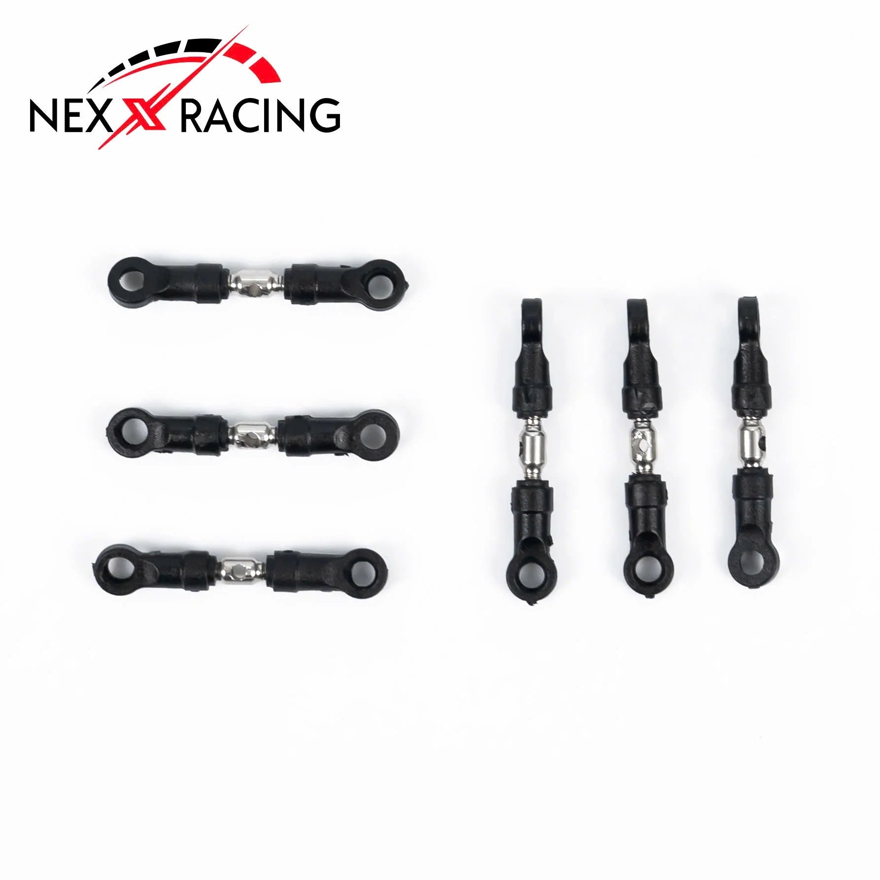 Losi 1/24 Micro-B 2WD Buggy RTR (Silver) With Nexx Racing Adjustable Turnbuckle Set, Caster Blocks, Spindles Micro-B & Rear Hub - Big Savings $22.53 Off