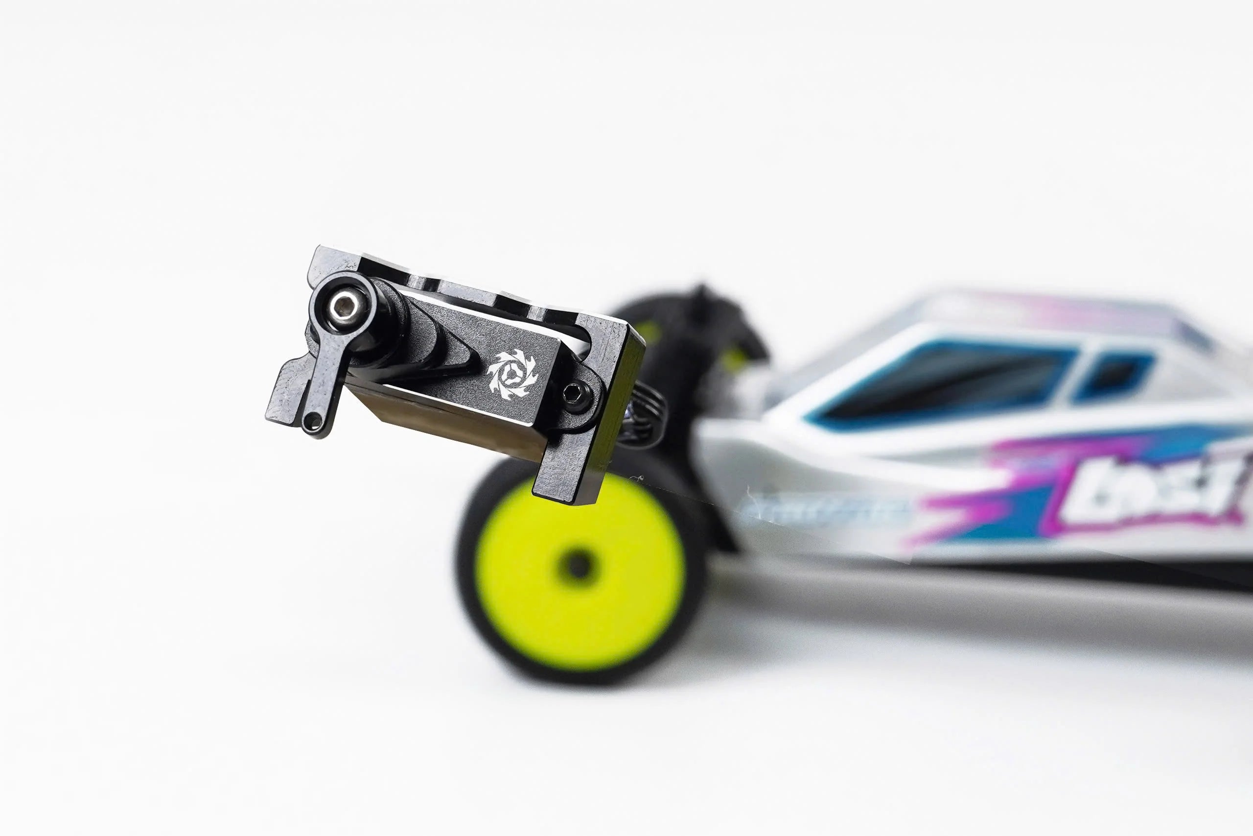 Losi 1/24 Micro-B 2WD Buggy RTR (White) With TORQ Coreless Titanium Gear 7g Micro Servo, aluminum servo horn,Servo Mount & PULSE 500mah 2S 7.4V 60C LiPo Battery - Big Savings $19.52 Off