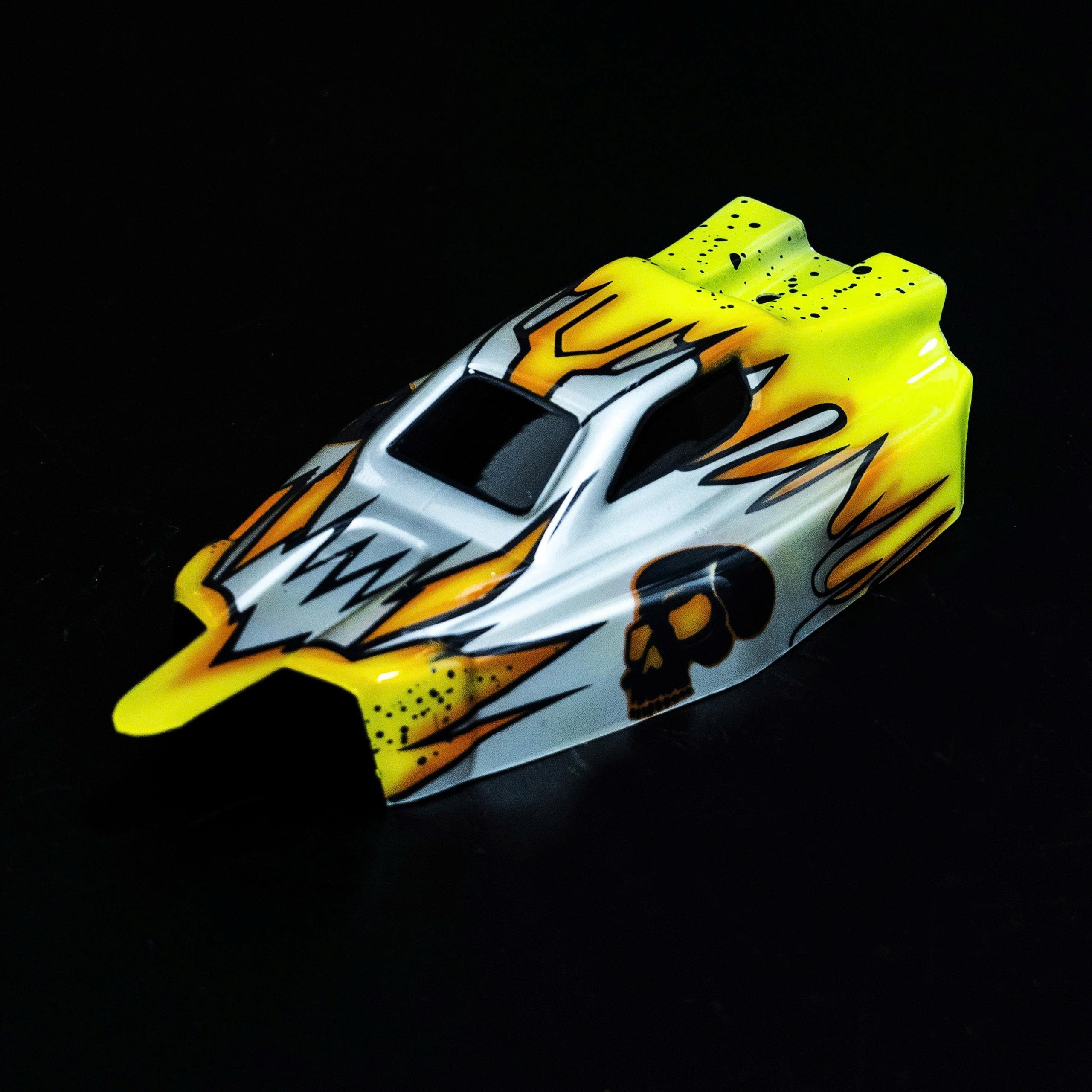 RADIANZ Retro Airbrush Lexan Body – Retro Flames