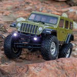 Axial 1/24 SCX24 Jeep Wrangler JLU 4X4 Rock Crawler Brushed RTR - Gray - HeliDirect