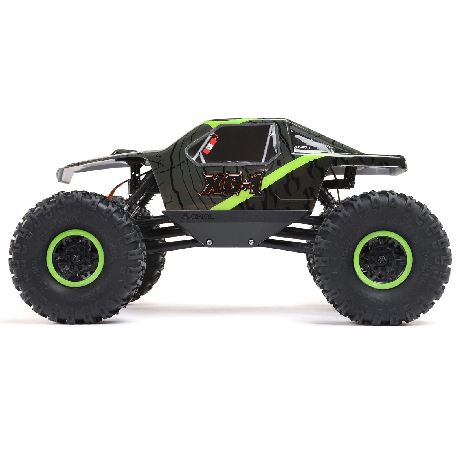 Axial 1/24 AX24 XC-1 4WS Crawler Brushed RTR - Green - HeliDirect