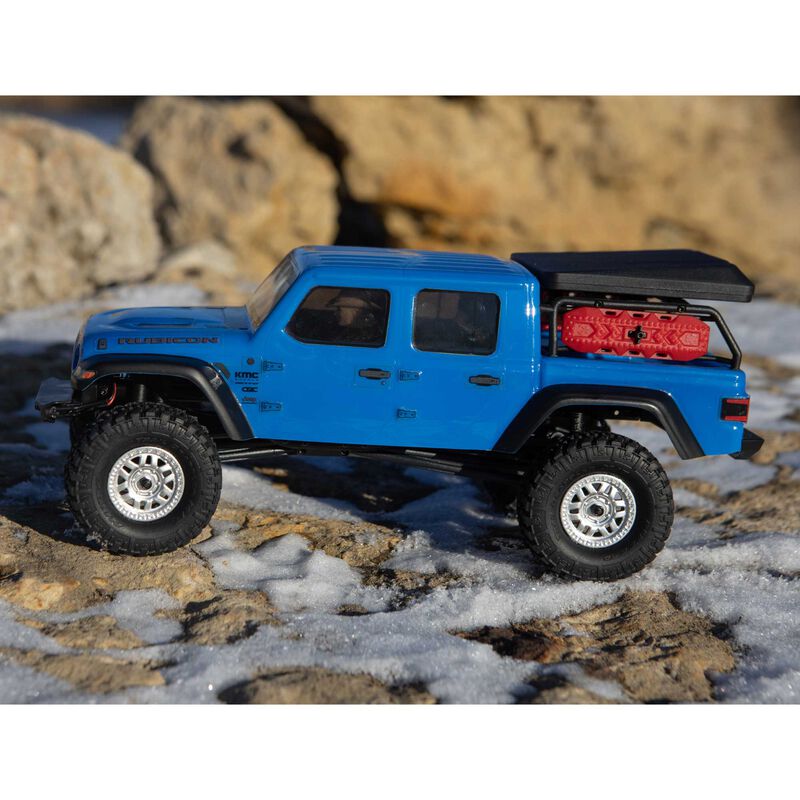 Horizon Hobby 1/24 SCX24 Jeep JT Gladiator 4WD Rock Crawler Brushed RTR, Beige - HeliDirect