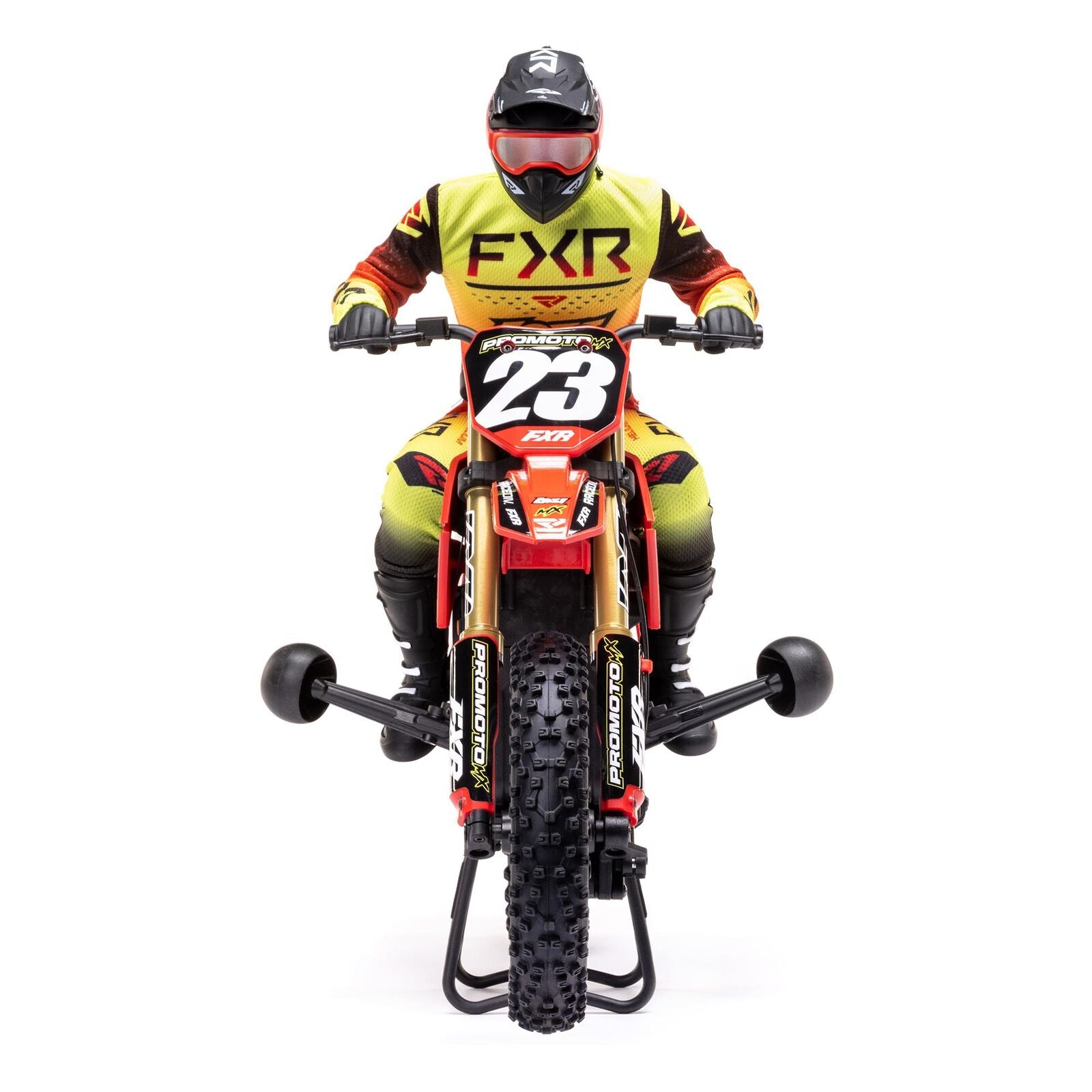 Losi 1/4 Promoto-MX Motorcycle RTR, FXR - RED - HeliDirect