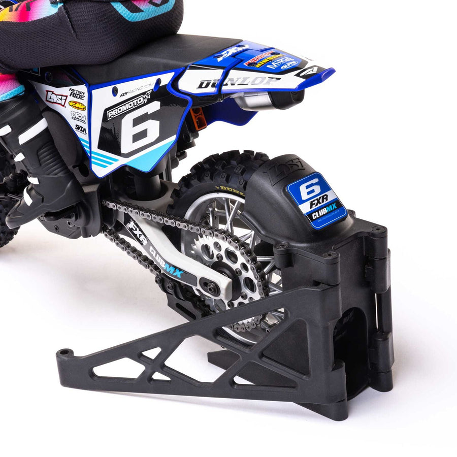 Losi 1/4 Promoto-MX Motorcycle RTR, Club MX - BLUE - HeliDirect