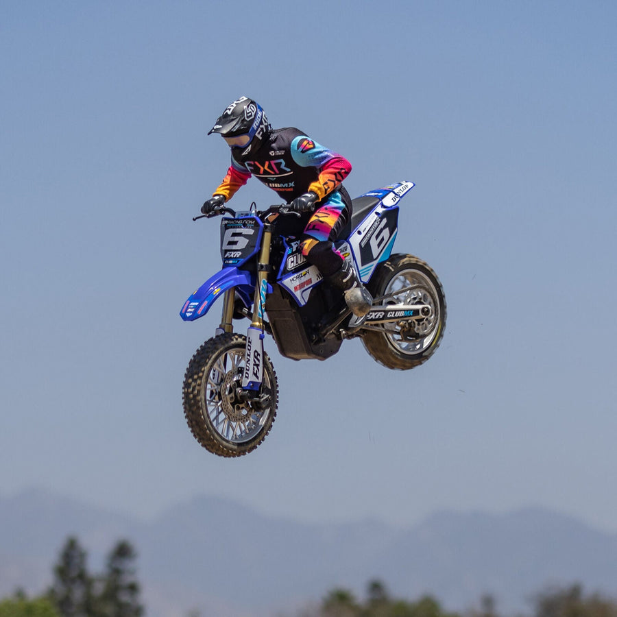Losi 1/4 Promoto-MX Motorcycle RTR, Club MX - BLUE - HeliDirect